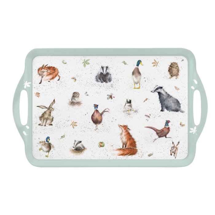 Pimpernel Large Melamine Handled Serving Tray & Reviews Wayfair